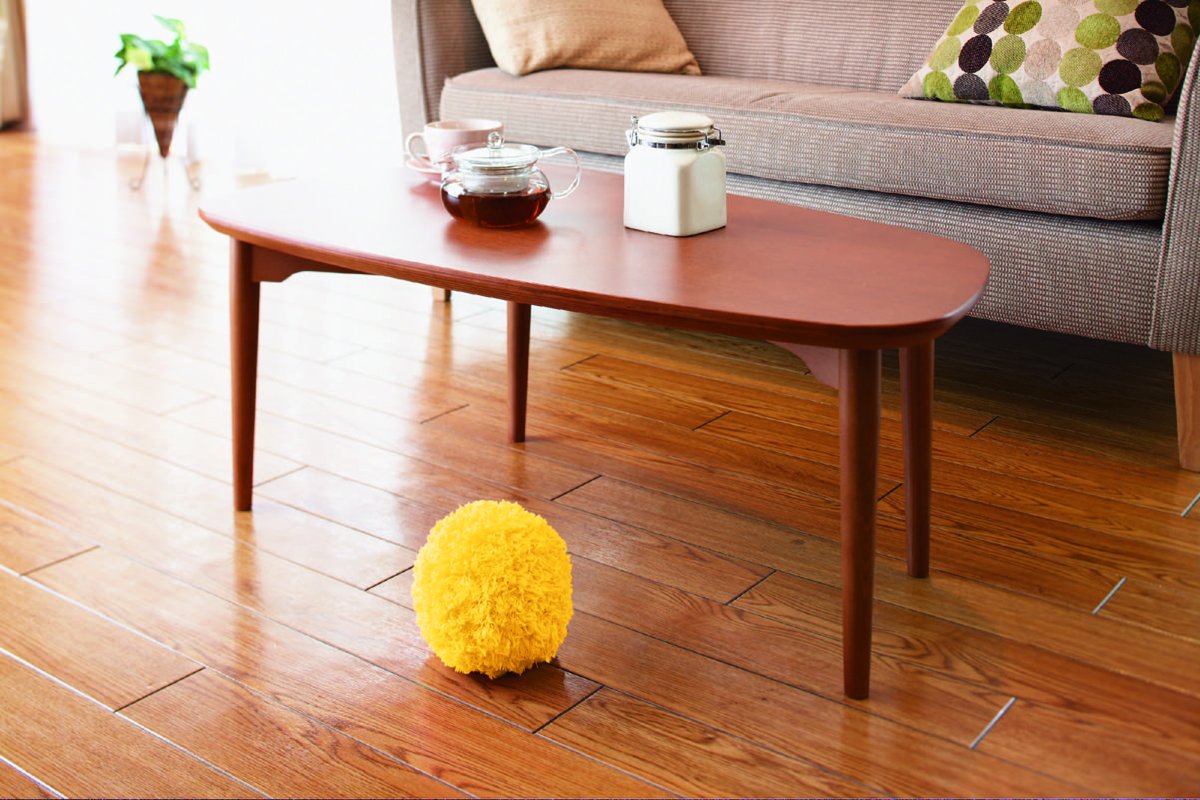 CCP Mini Robot Cleaner Microfiber Mop Ball MOCORO Canary Yellow CZ-562-CY