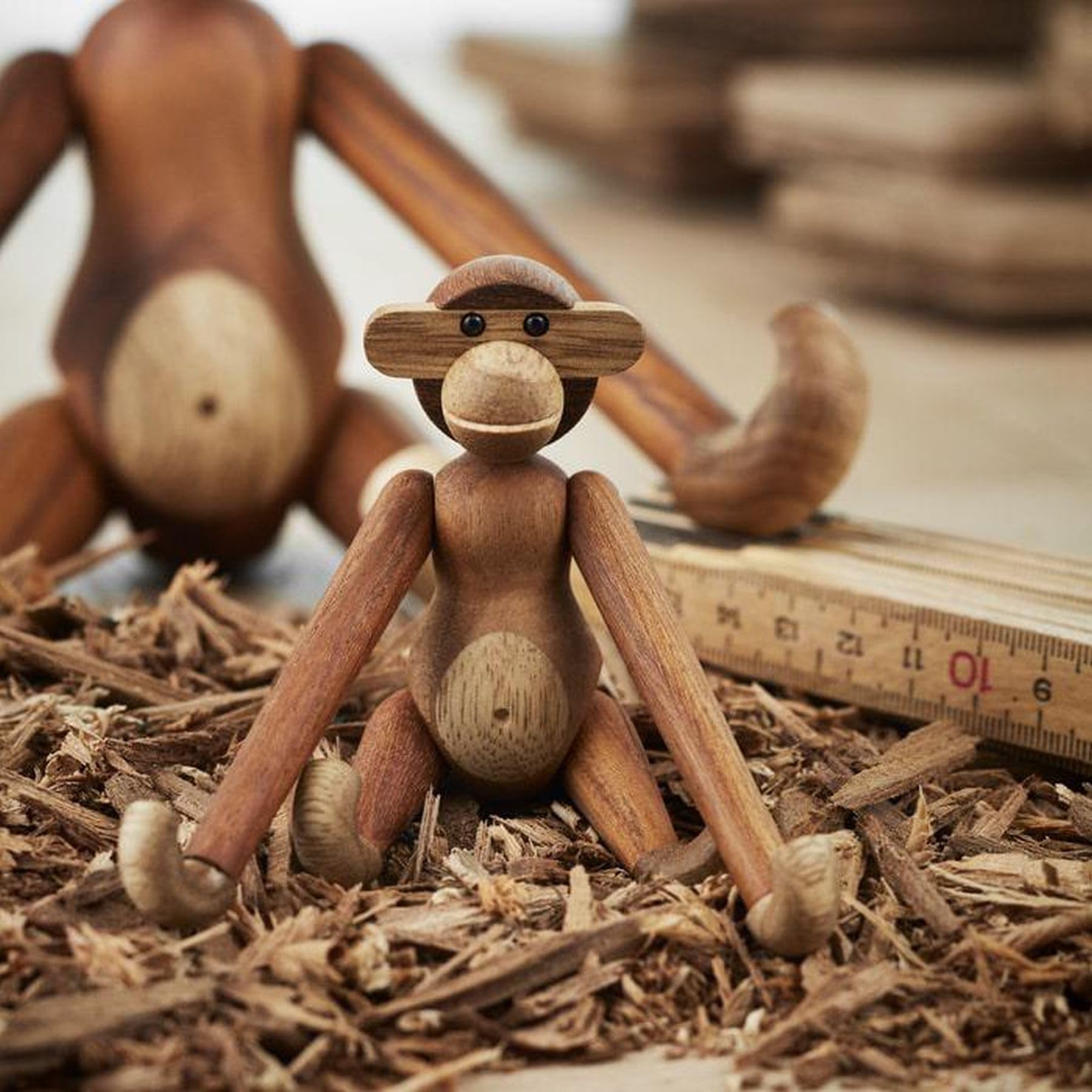 D カイボイスンモンキー　スモール　チーク KAY BOJESEN DENMARK Monkey（モンキー）スモールサイズ カイ