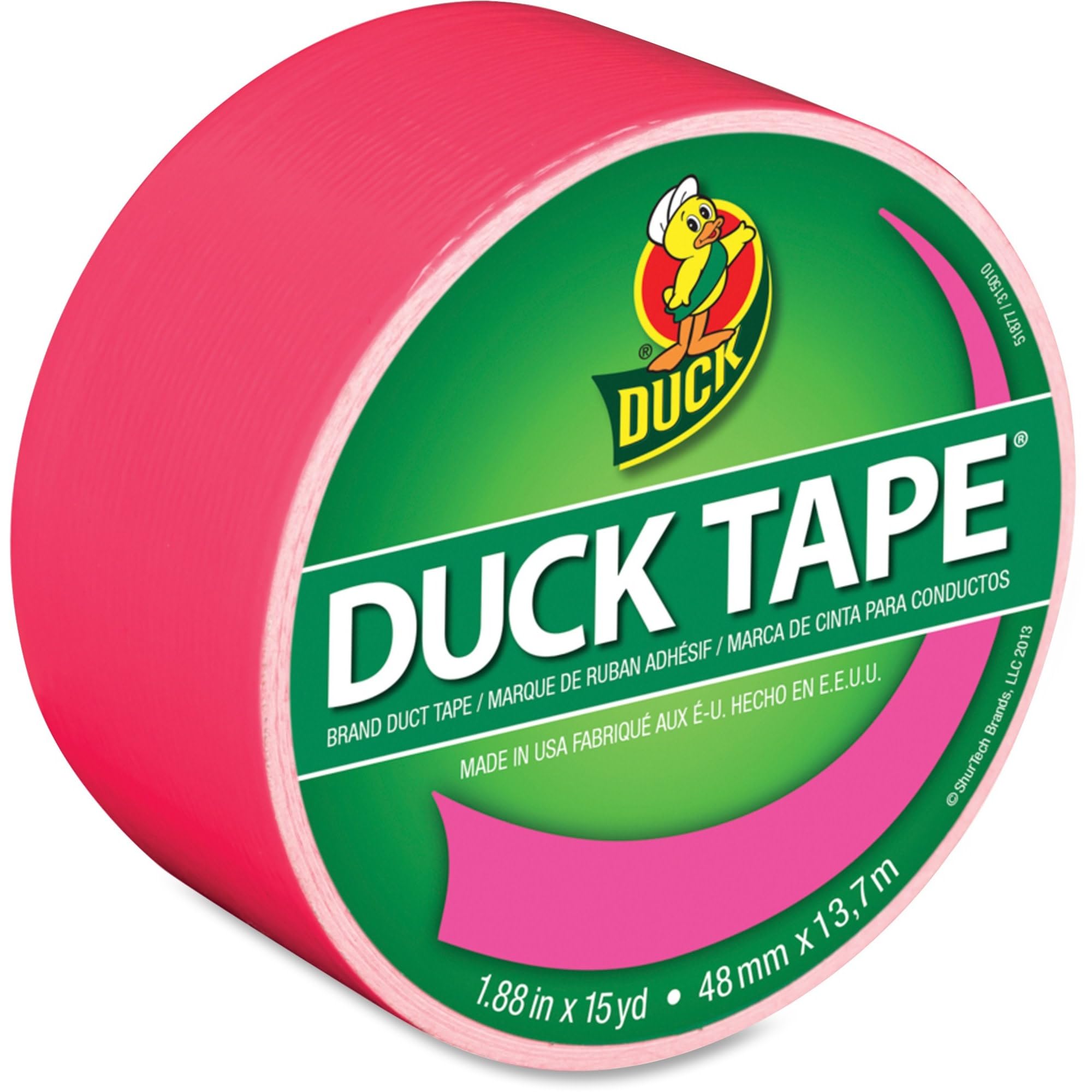 Shurtech Brands 1265016 15 Yard Funky Flamingo Pink Duck Tape