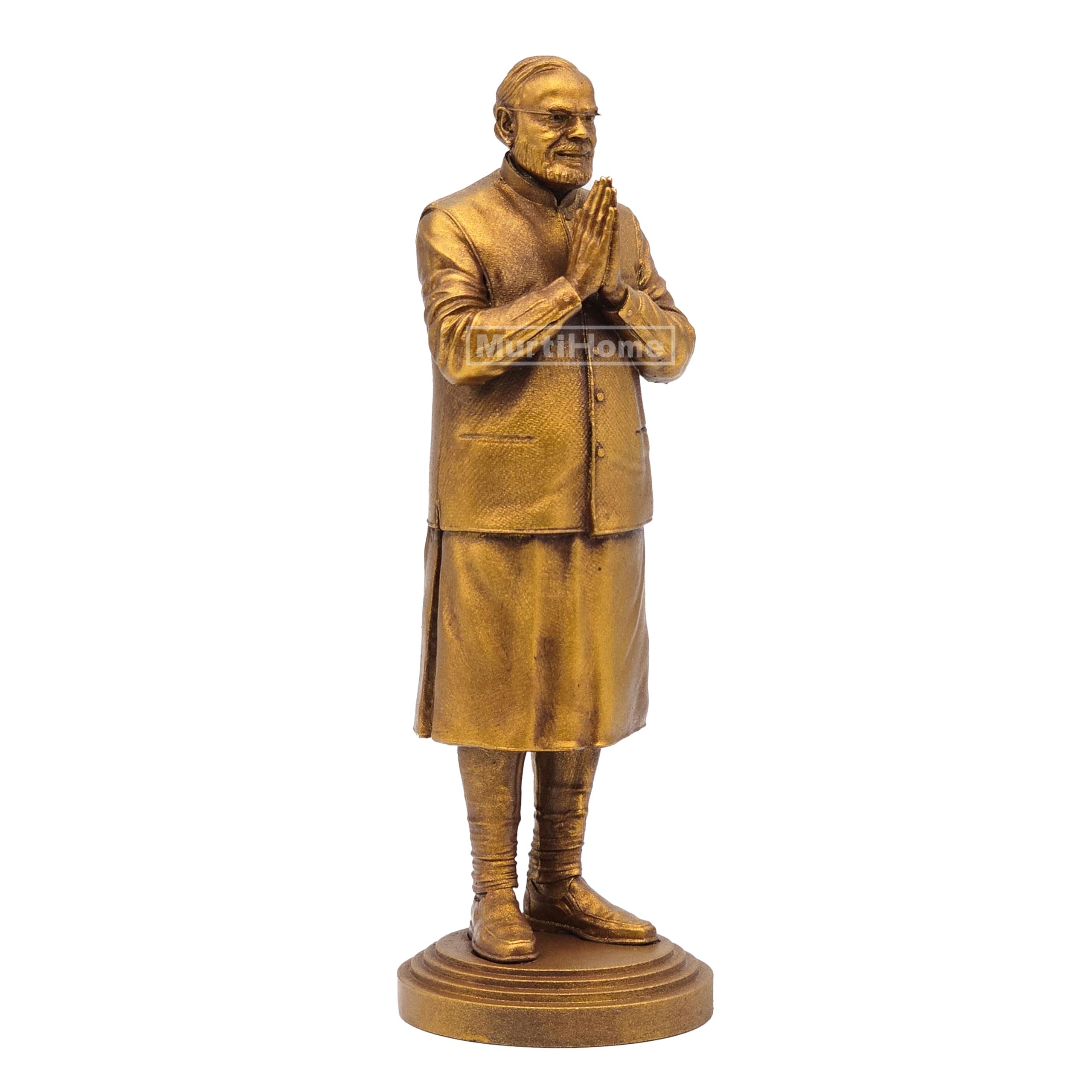 Buy MurtiHome Narendra Modi Murti, Prime Minister of India Statue, 3D  Printed Miniature Showpiece Height 5 Inch (Antique Gold) Online at Low  Prices in India - Amazon.in