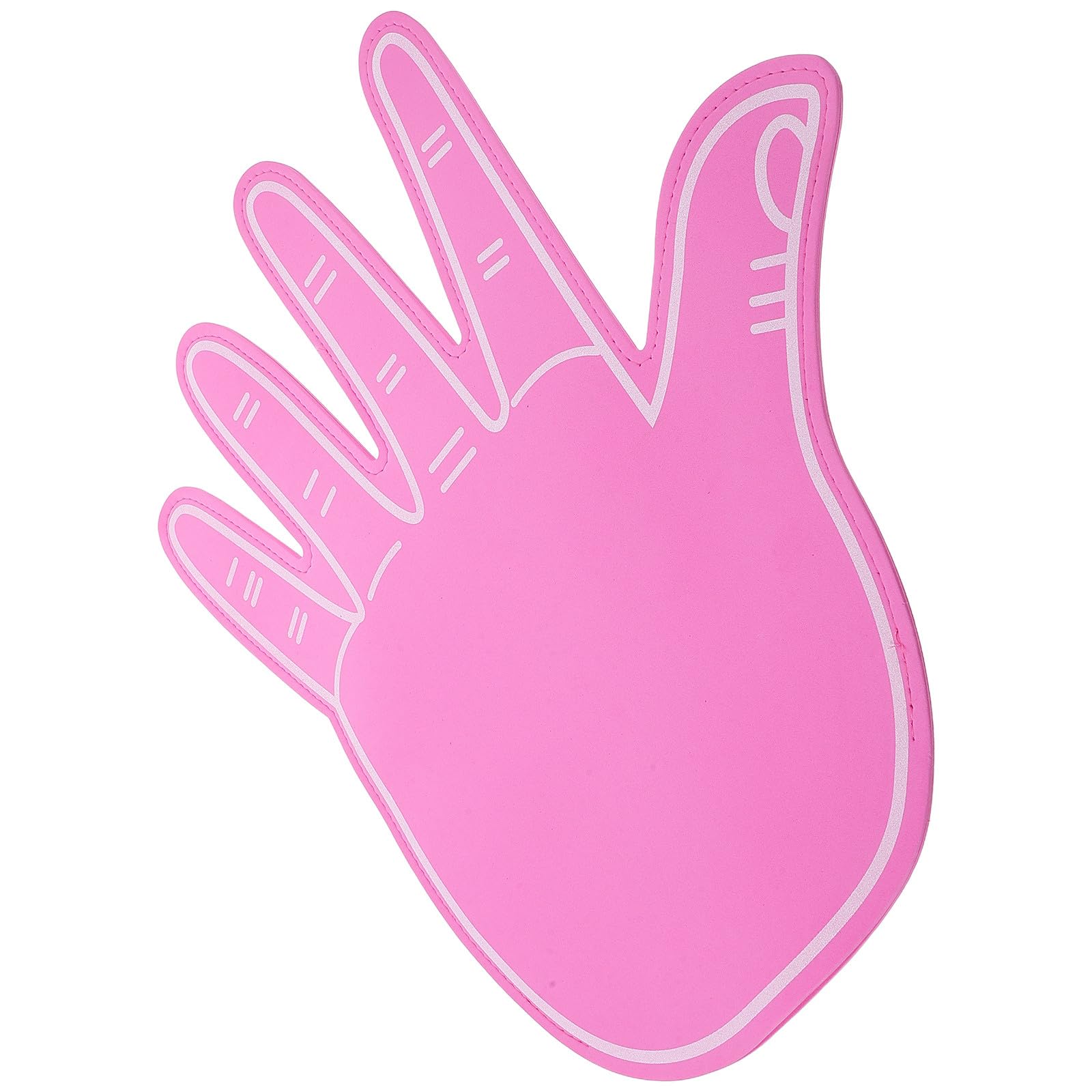 STOBAZA Portable Foam Hand Made of Soft Eva Material Featuring a Giant Hand with Separated Fingers Design for Sports Events and Cheerleading a Cheering Foam Finger and Sports Fan