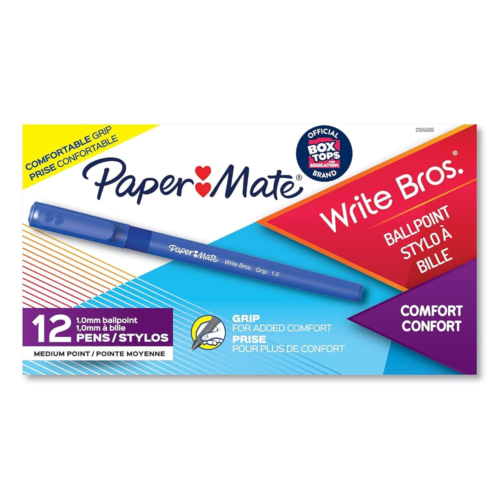 PAP2124506 - Paper Mate Write Bros. Grip Ballpoint Pen