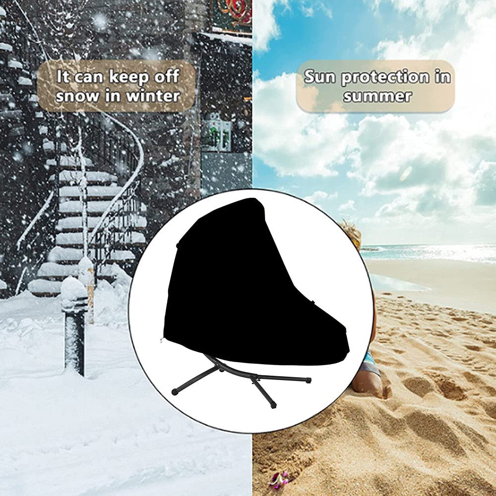 MonsterShop - Sedia A Dondolo A Uovo Poltrona Sospesa In Vimini Rattan Da Giardino Poltroncina Sedia A Sospensione 88453292 - Foto 3