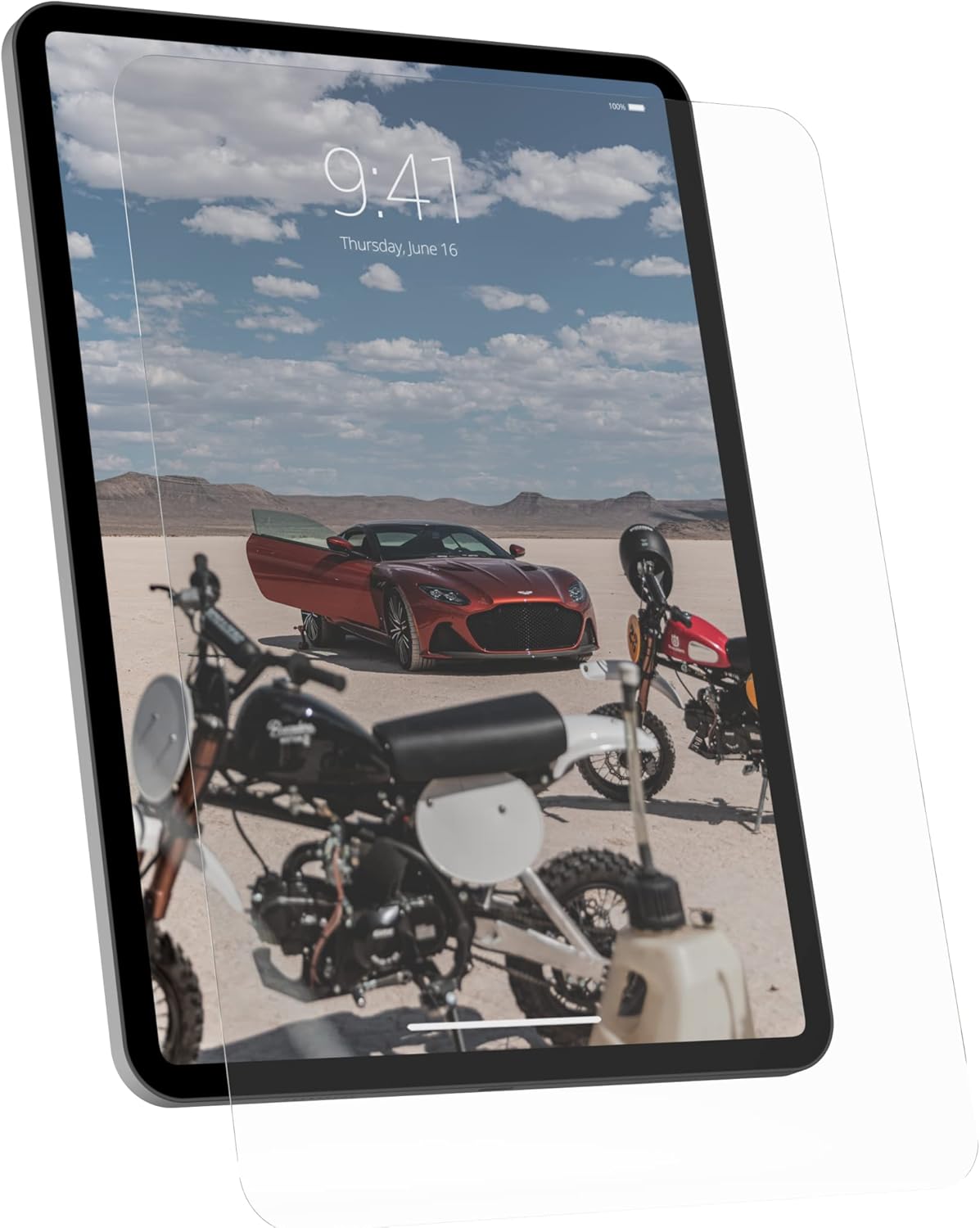 URBAN ARMOR GEAR UAG Designed for iPad 11" A16 11th Gen 2025, 10.9" 10th Gen 2022 A3354 A3355 A2696 Glass Shield Plus Screen Protector - Ultra HD Anti-Fingerprint Anti-Reflective Tempered Glass