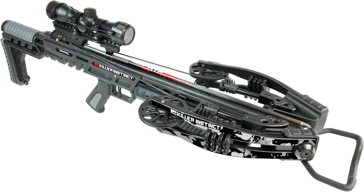 Killer Instinct Tempr-X 400 Crossbow Kit Black/Camo