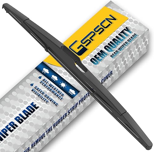 Vista 117 de Limpiaparabrisas trasero de 12 pulgadas para Mitsubishi Outlander 24-21/Nissan Rogue 23-08 Kicks 23-17 Juke 17-11 Pathfinder 20-13 Qashqai 22-17