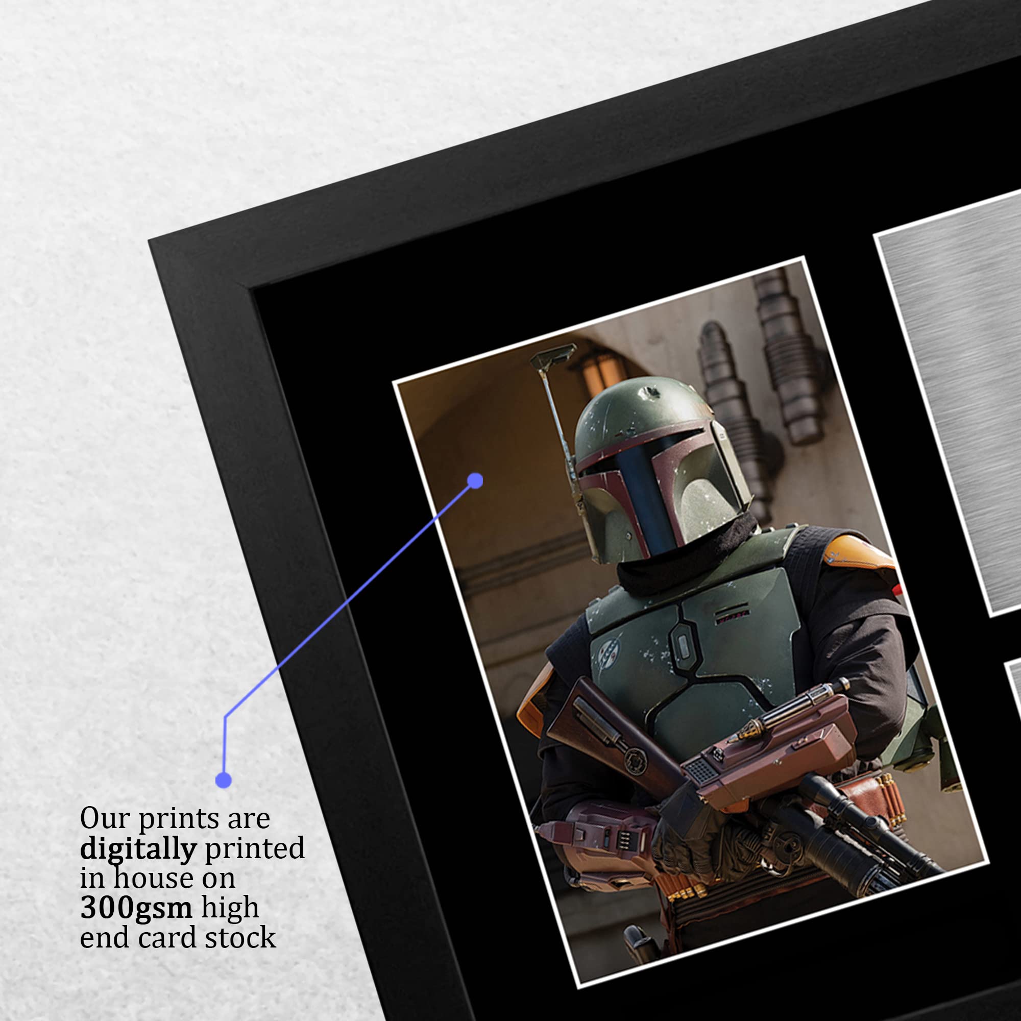 Amazon.co.jp: HWC Trading FR A4 Temuera Morrison The Book of Boba