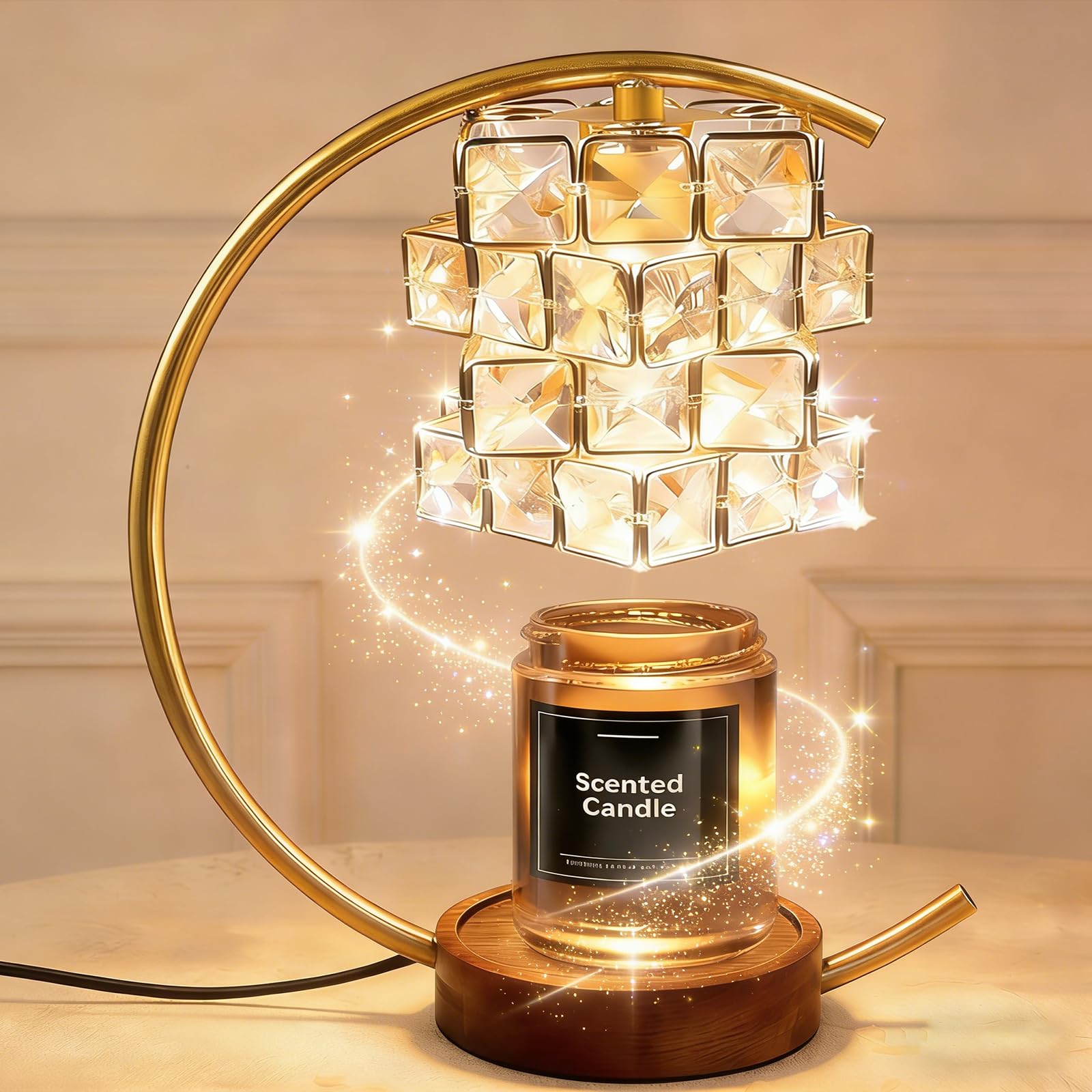 Candle Warmer Lamp with Timer Dimmable, Gifts for Women, House Warming Gifts, Flameless Aromatherapy Wax Warmer, Wax Melt Warmer for Jar Candles with