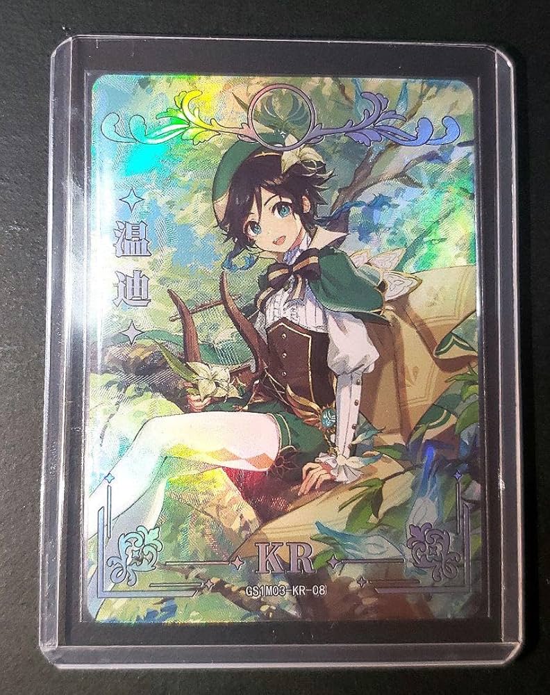 原神 ウェンティ　トレーディングカード　等級4 原神 ウェンティ トレーディングカード 等級4 Amazon.co.jp: 原