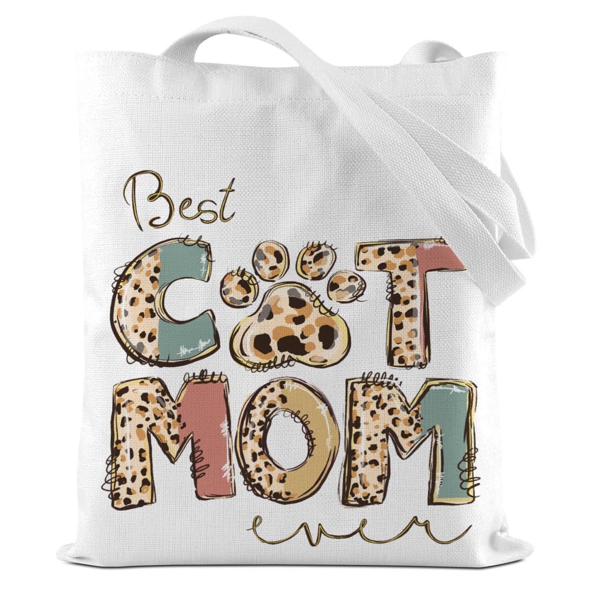 CFGBFDGH Turtle Gifts Shark Gifts Tote Bag, Hedgehog Horse Gifts for Women Girls, Animals Reusable Grocery Bag Shopping Bag