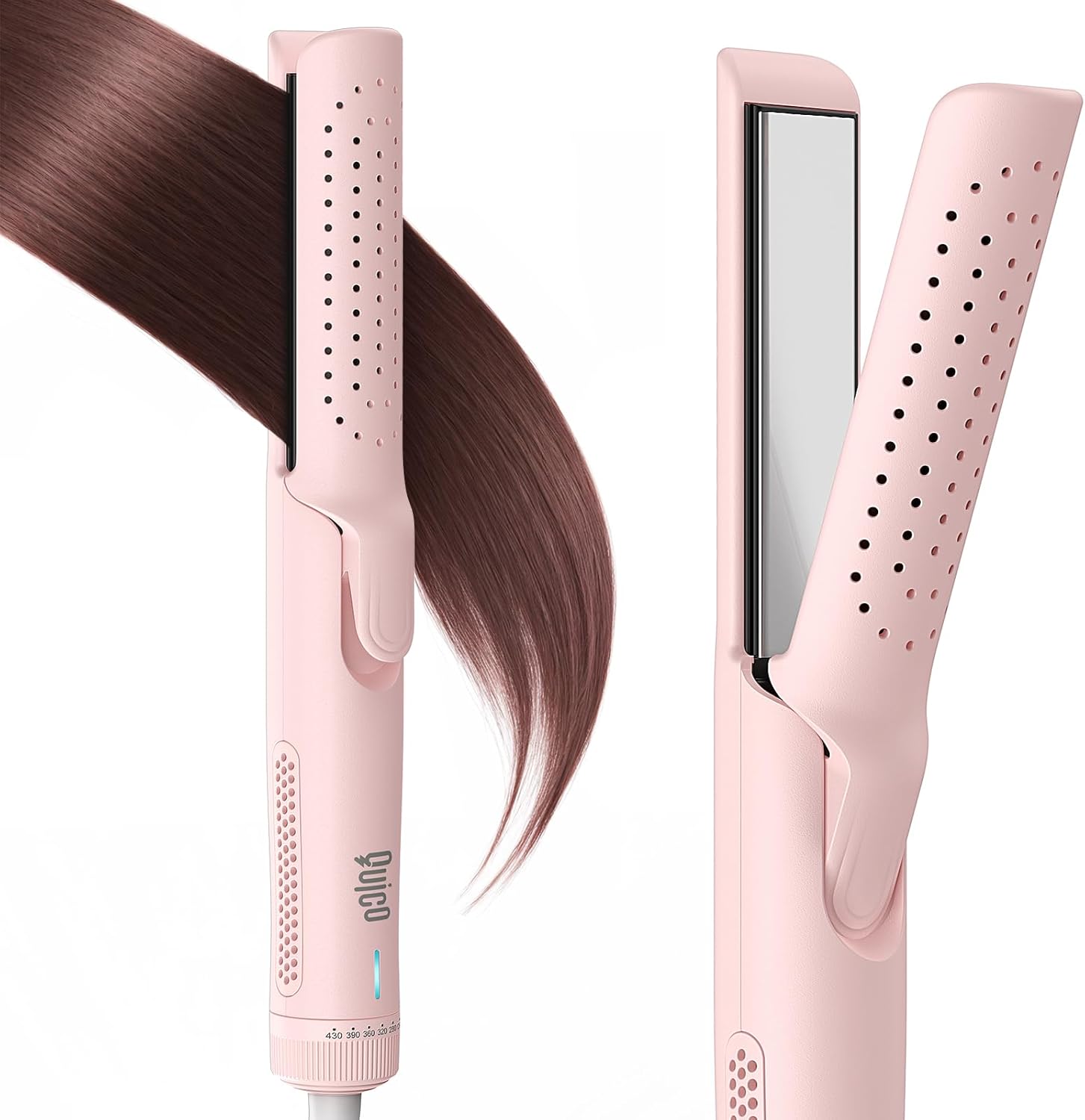 Airflow Hair Straightener, Quico 360° Pro Airflow