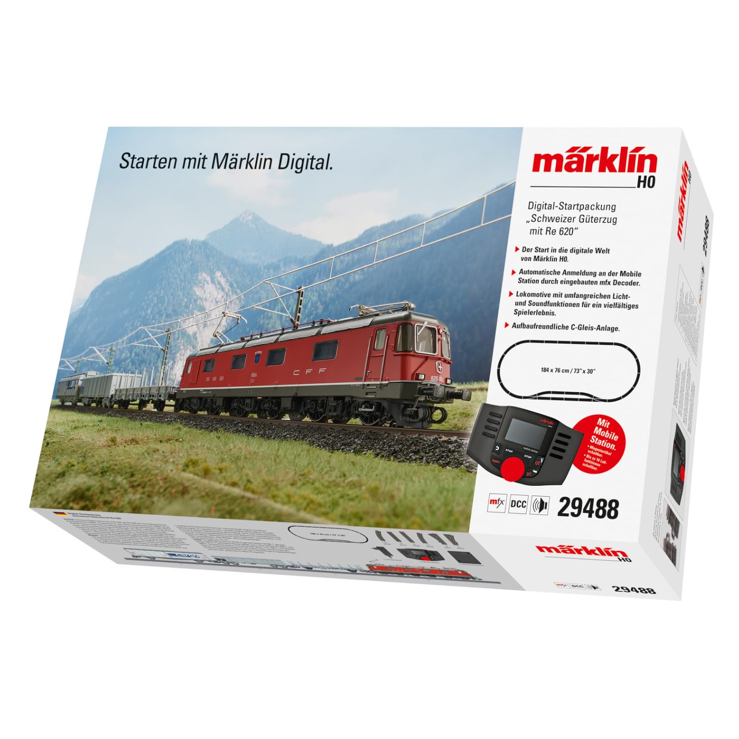 Märklin 29488 cyfrowy zestaw startowy 