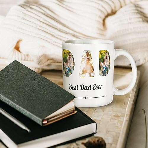 Miniatura 6 de Regalos para papá, esposo, él, de hija, hijo, niños, esposa, taza personalizada, para Navidad, cumpleaños, regalos de aniversario para PaPa,
