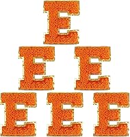 Vista 83 de 6 piezas de parches de letras de chenilla autoadhesivas, parches de letras preppy de 2 pulgadas para bolsos, ropa y sombreros, grandes pegatinas