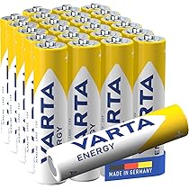 Varta Energy 4103229224 AAA Ministilo LR03 Batterie Alcaline, Confezione da 24 Pile, Blister risparmio (la confezione può variare )