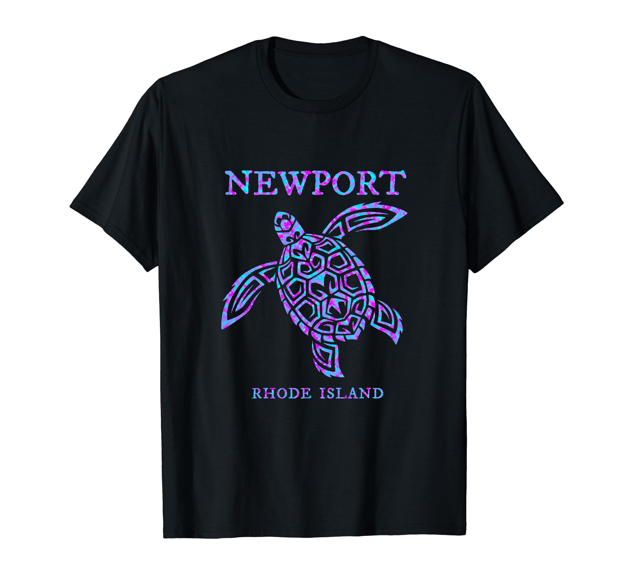 Retro Vintage Newport Rhode Island ApparelNewport Rhode Island Sea Turtle Boys Girls Womens Souvenir T-Shirt