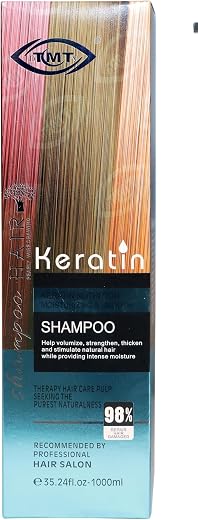 Premium Keratin Shampoo | TMT Keratin Shampoo | For Men and Women | Hair Straightening | Hair Shine | Fizz Contorl | 1000ml