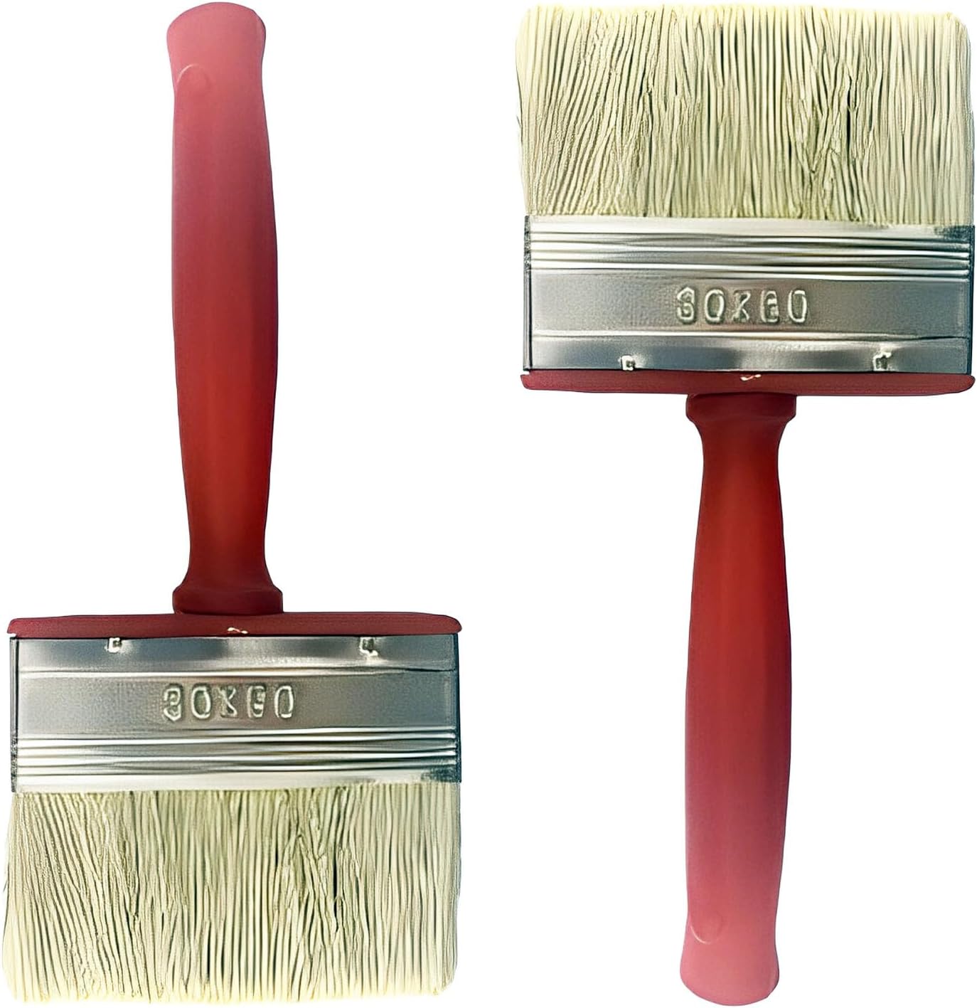 2Pcs Paint Decking Brush Fence Brush for Garden Painting Fence Walls Door Wood Timber Floor