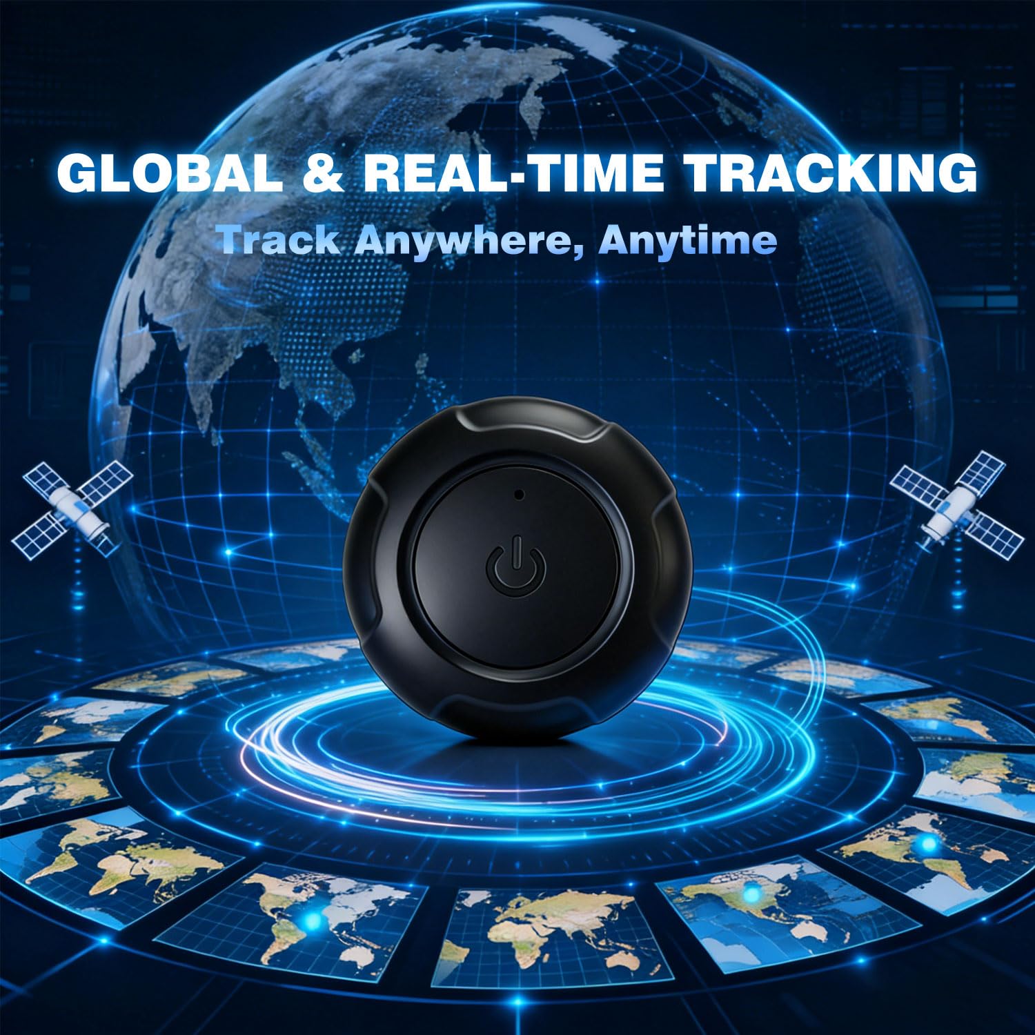 GPS Tracker for Vehicles,Car GPS Tracker Portable Real Time Magnetic GPS Tracking Device, Full Global Coverage Location Tracker for Car,kids,dogs,Trucks/Person. No Subscription Required/No Monthly Fee - image 2