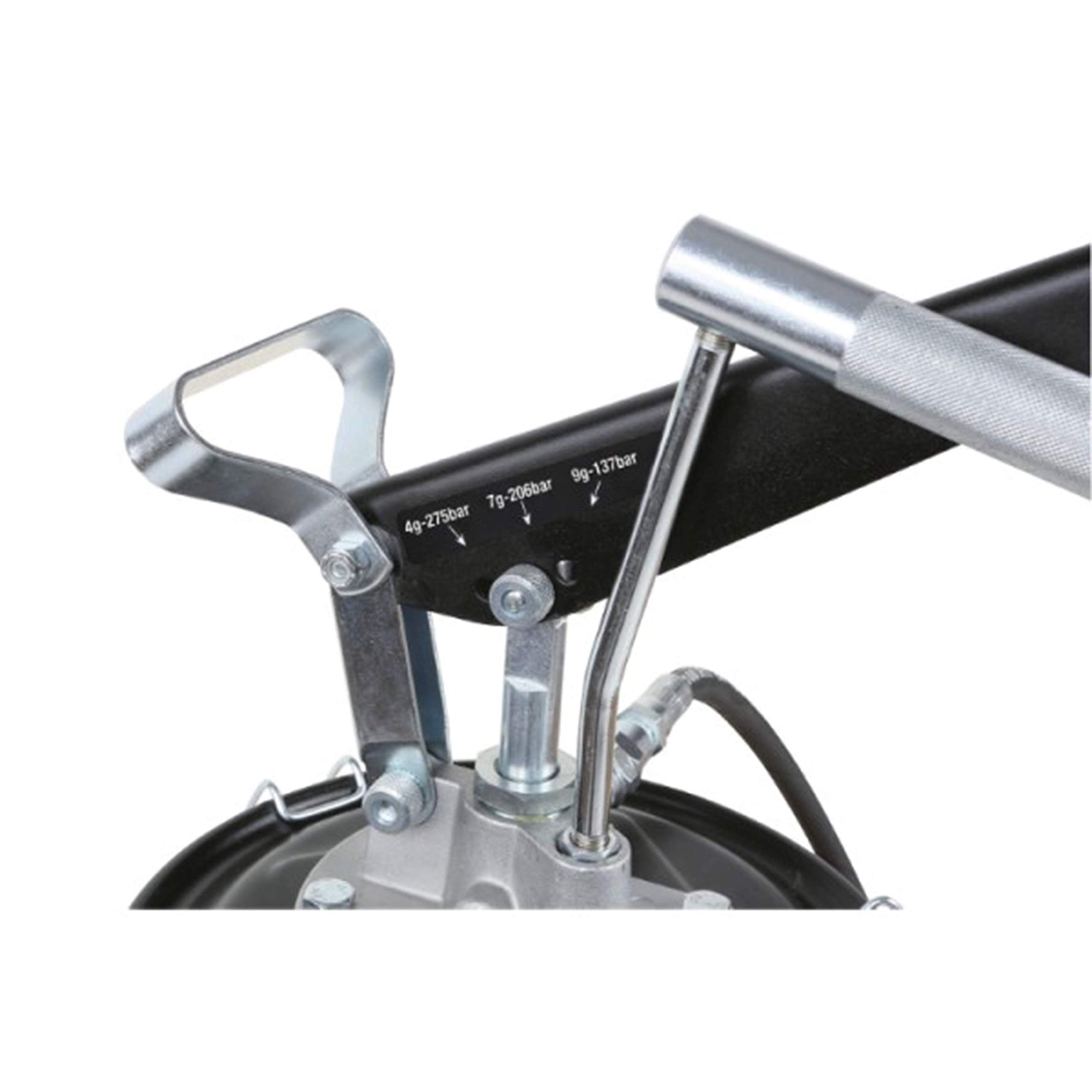 BETA 1750KG10 - Ingrassatore a leva da 10 kg con tubo ad alta pressione da 2 m