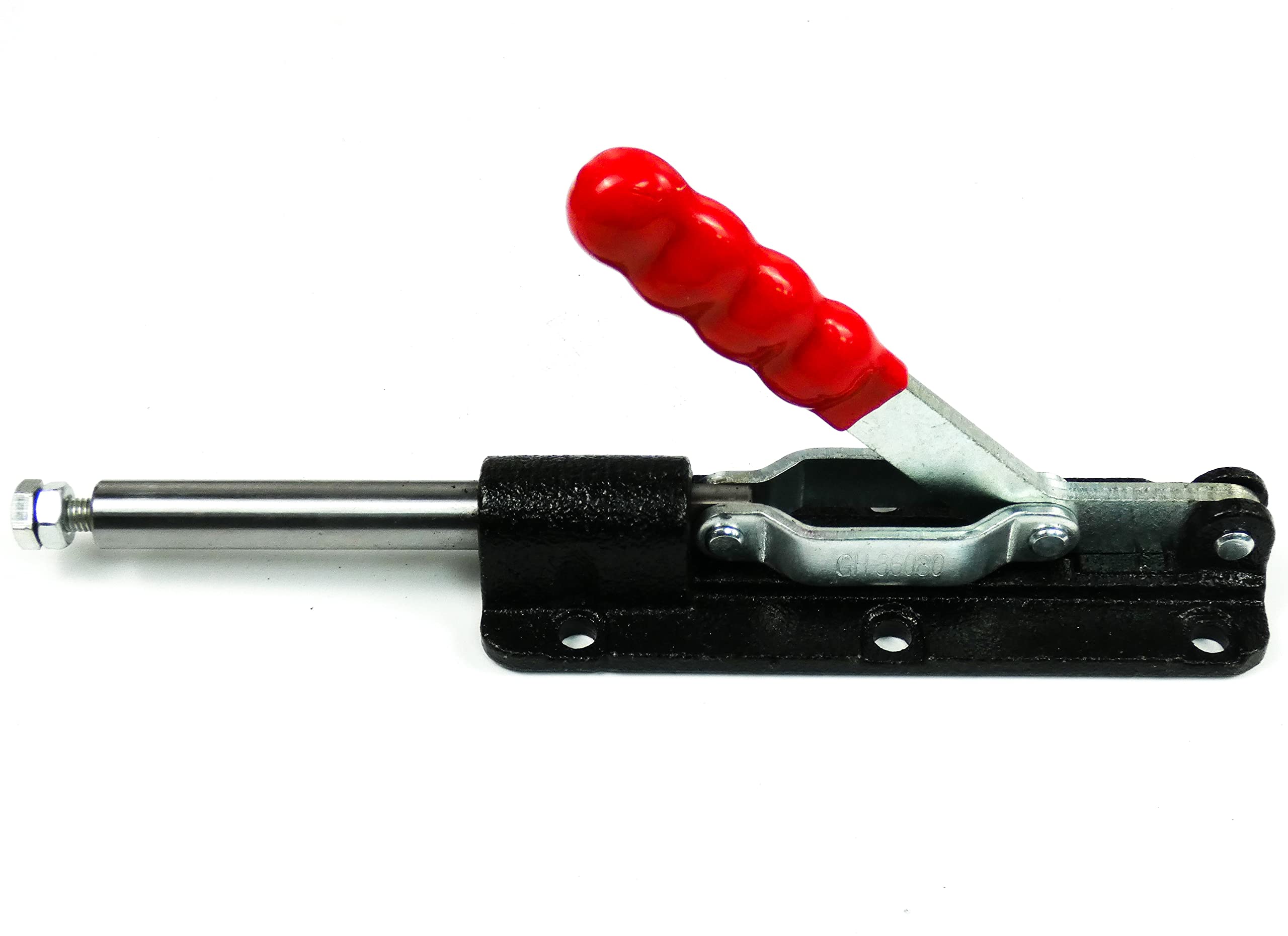 1 pièce Sauterelle GH-36080, 580 kg, Hub 80 mm | Avec tige de poussée, Force de maintien 580 kg