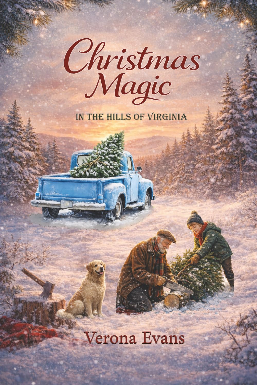 CHRISTMAS MAGIC IN THE HILLS OF VIRGINIA      Paperback – December 19, 2023