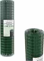 Rete Metallica Zincata E Plastificata Per Recinzioni - 25m X 175cm - Verde Scuro Per Giardino, Orto E Esterni - Foto 3