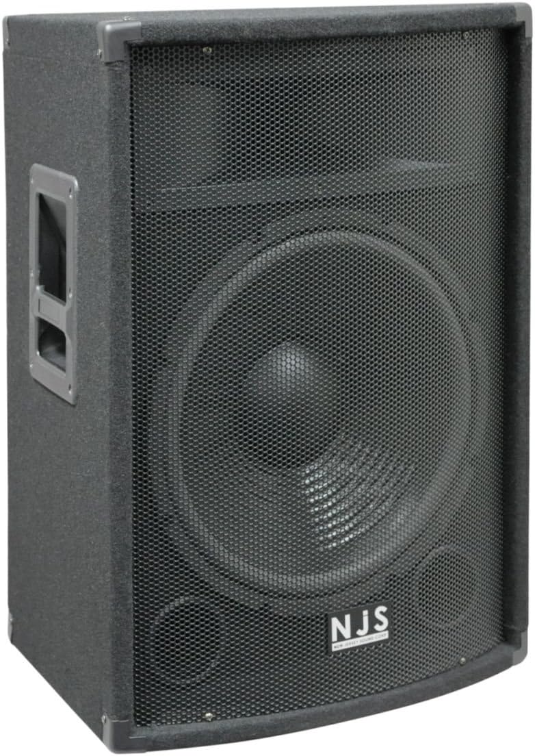 NJS 15" 400 W Black Speaker Cabinet