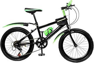 bicicletta da mountain bike 20 pollici, per turismo e trekking, da uomo e donna, portata 85 kg, colore: verde
