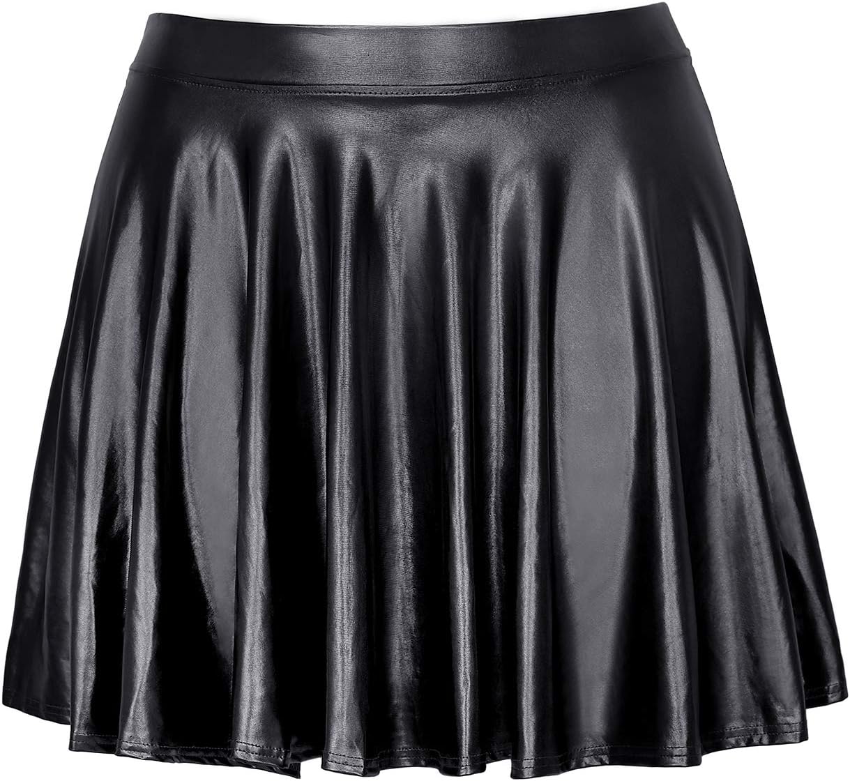 HDE Women's Casual Fashion Flared Pleated A-Line Circle Skater Skirt - Image 6
