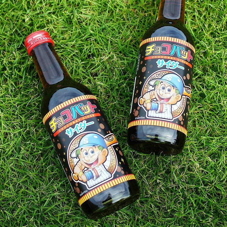 Amazon.co.jp: Choco Bat Cider 8.5 fl oz (240 ml) Bottle / 6