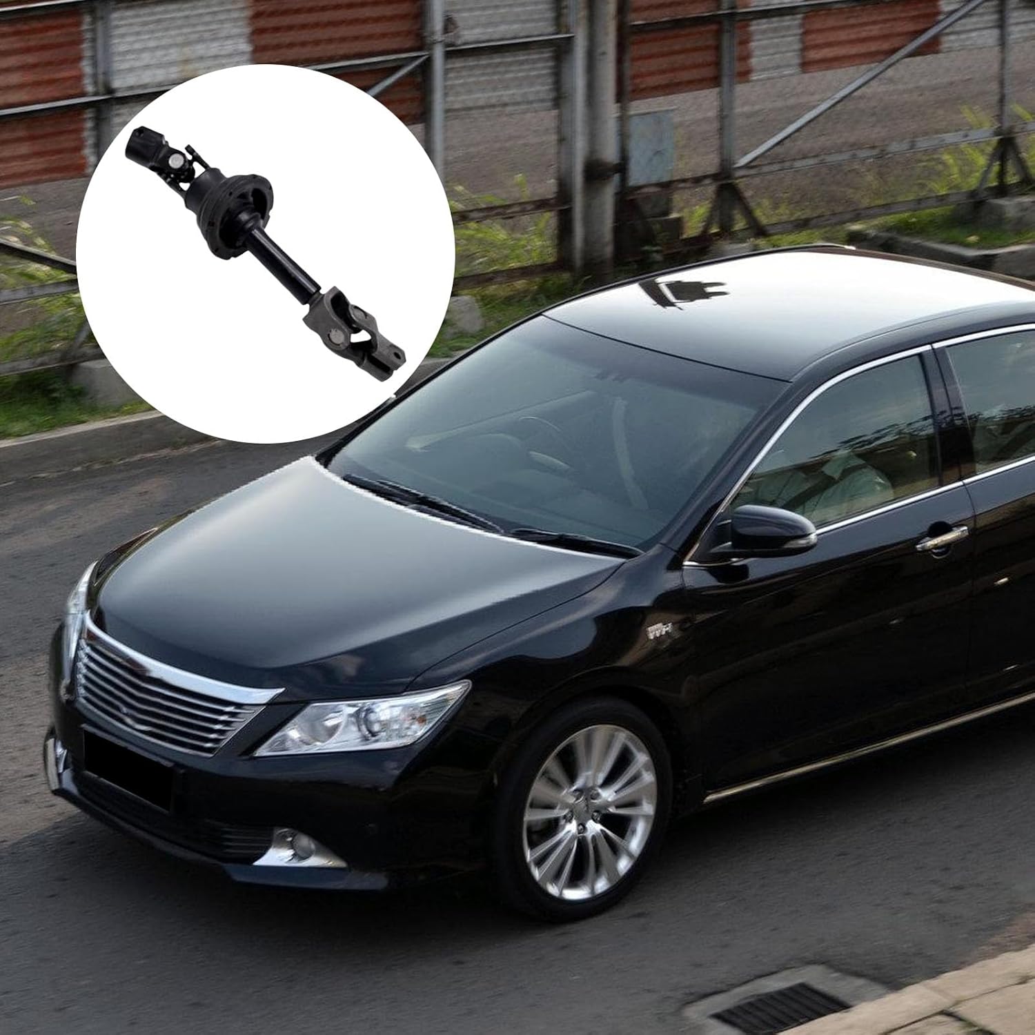 Heavy Duty Intermediate Steering Shaft 4522033190 General Fit Noise Reduction U Joint Steerings for Automotives Easy Install Steering Replacement