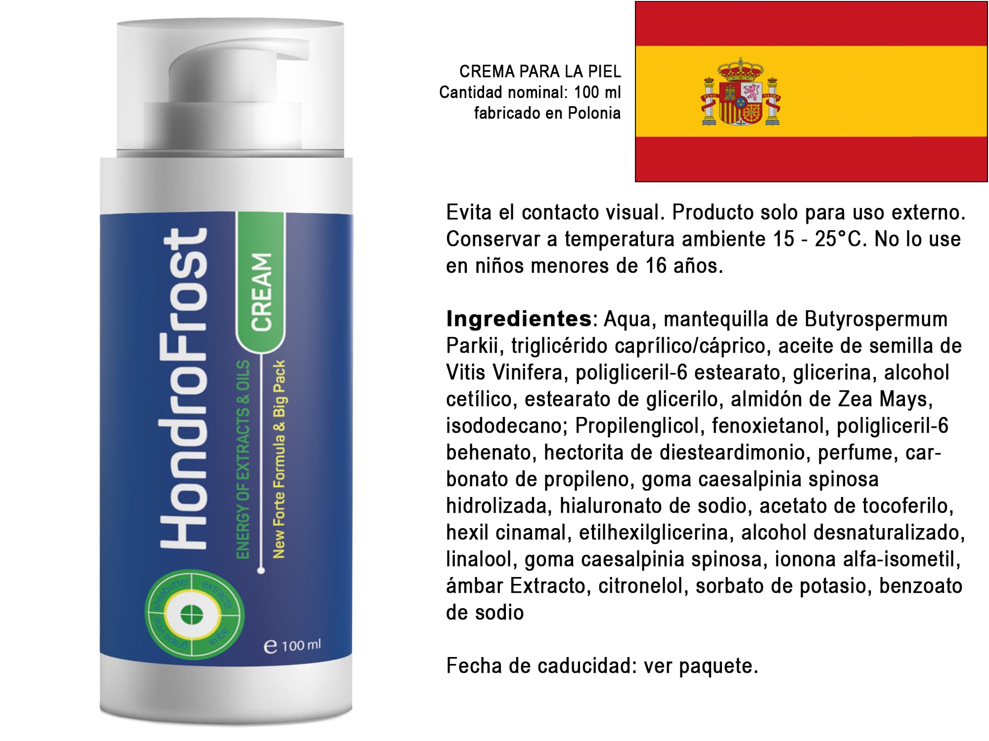 Crema, 200 ml (2 x 100 ml), confezione da 2