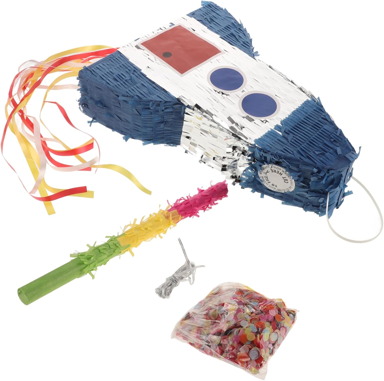 ERINGOGO Outer Space Rocket for Boy Girl Birthday Party Decoration and Game for Boys and Girls Interactive Activity for Astronaut Themed Celebrations