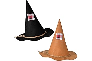 SATINIOR Scarecrow Hats - Perfect Halloween Costume Accessory