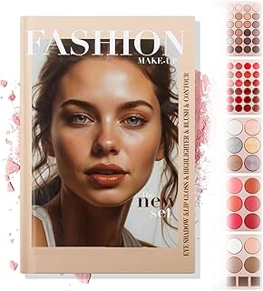 Paleta de maquillaje de 5 capas estilo libro ...