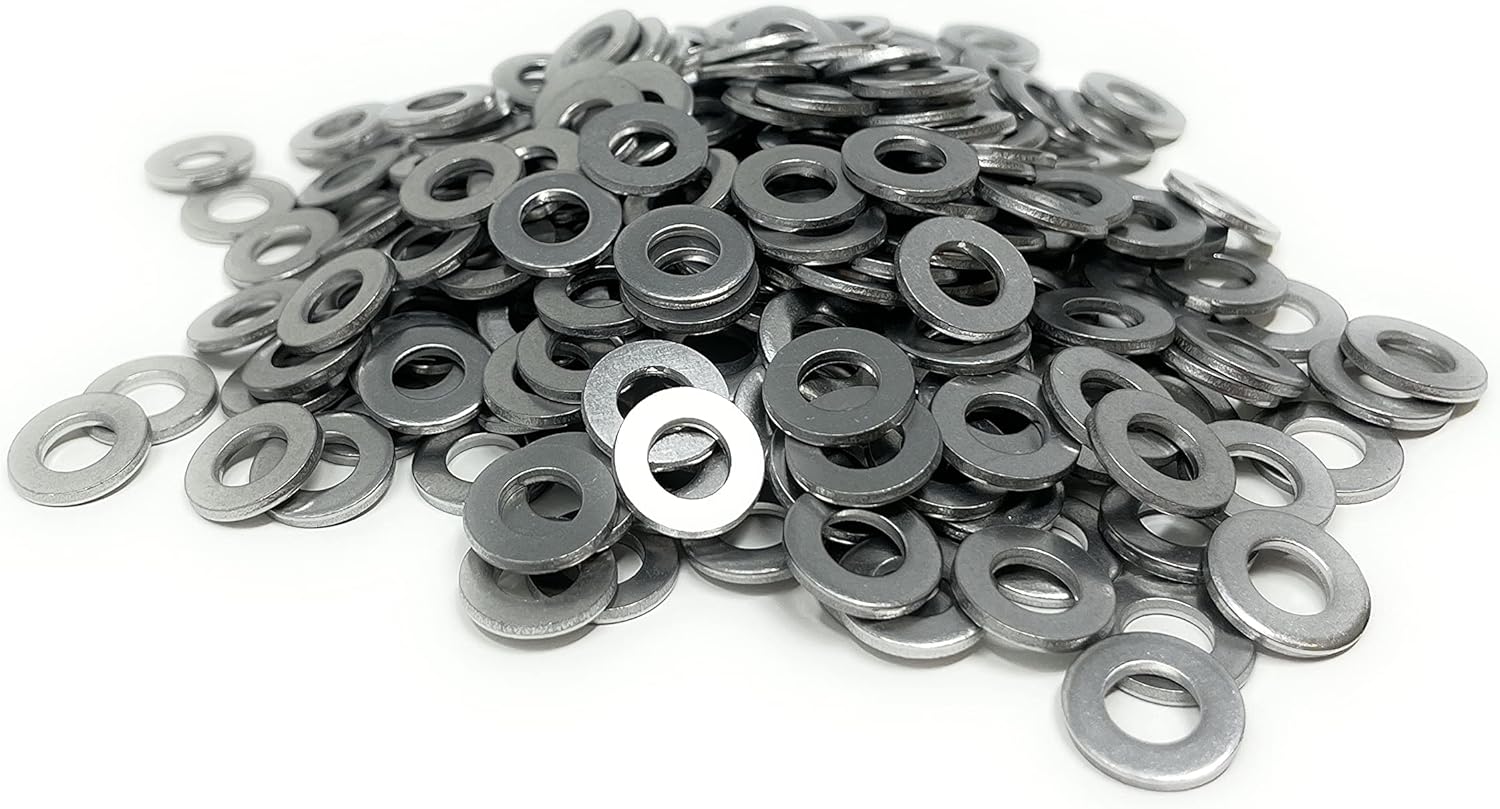 Metal Magery Aluminum Backup POP Rivet Washers for 1/4" Diameter Rivets, Pack of 250