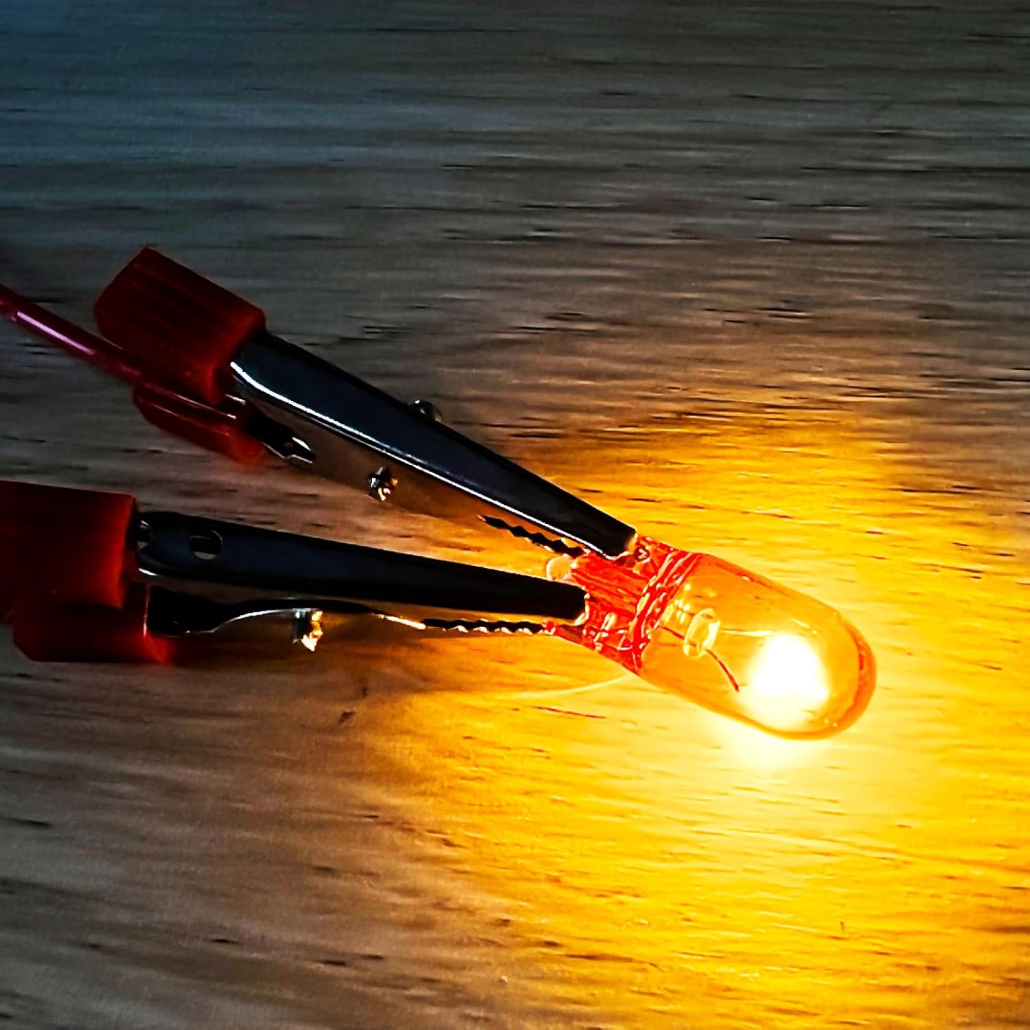 ALKOREY-WY5W 194NA T10 12V 5W Car Turn Signal Bulbs,2100K Natural Amber Automobile Lamps,Auto License Plate Light Side Marker Automotive Interior Light,2 Pack