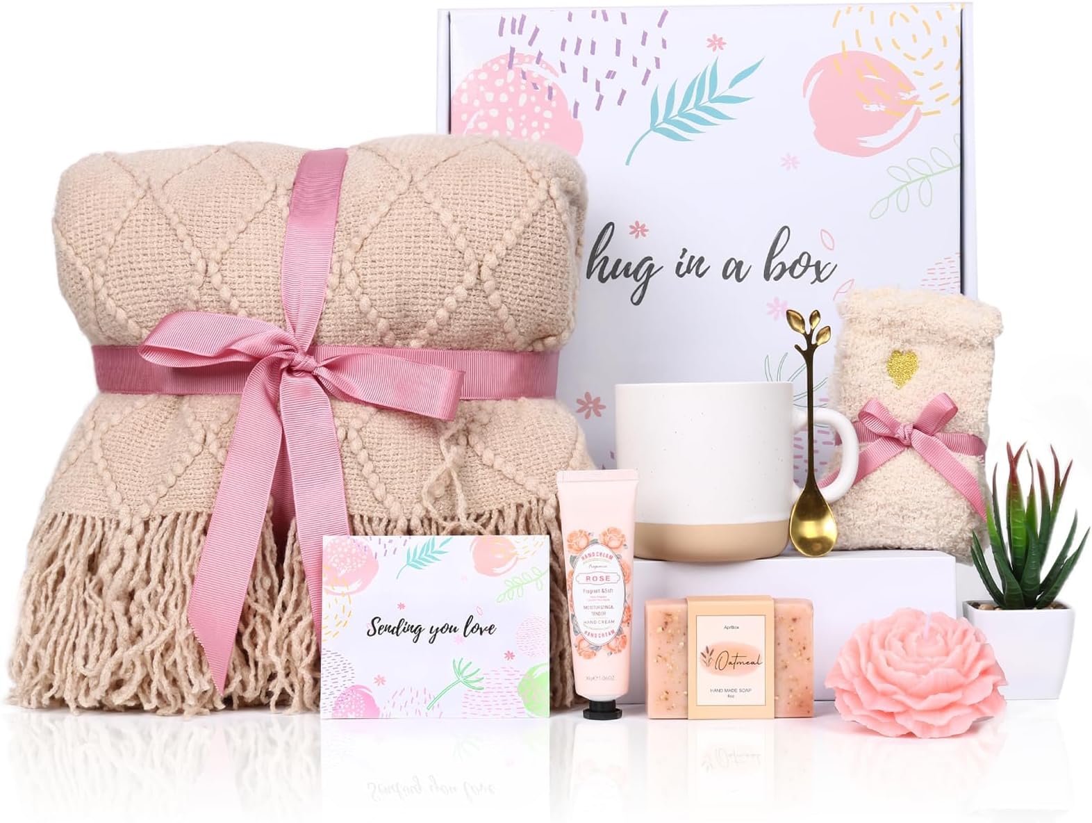 Mental Health Self Care Package For Her - Stress Relief Gift - Friendship Gift