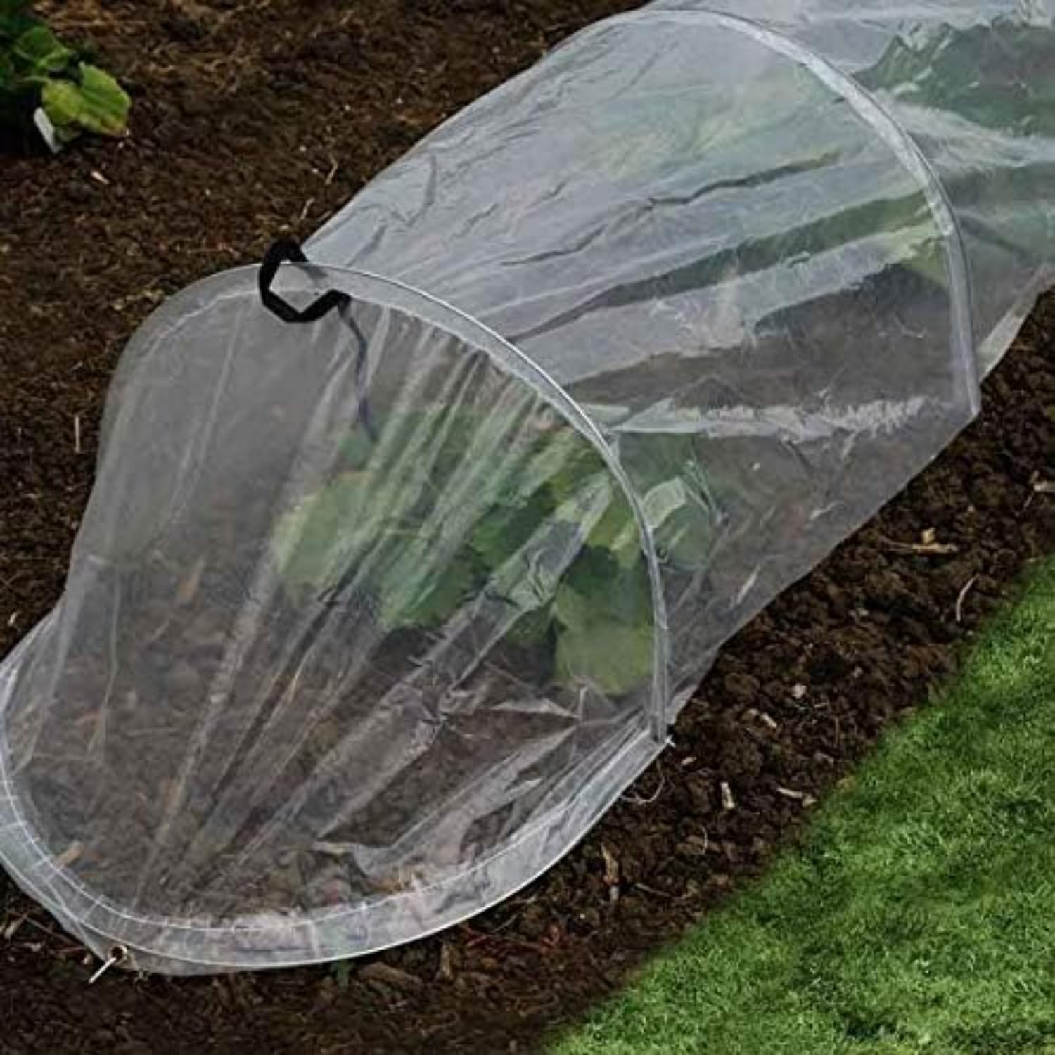 Garden Mile 3M White Micromesh Tunnel 3M White Polytunnel Garden Cloches And Tunnels Poly Tunnels For Gardens Allotment Equipment Gardening Equipment Allotment Accessories Cloches For Growing Vegetables Flowers