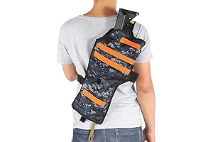 Tbest Holster,Storage Bag for Guns,Toy Shoulder Holster,Target Pouch Storage Bag Adjustable Holster...