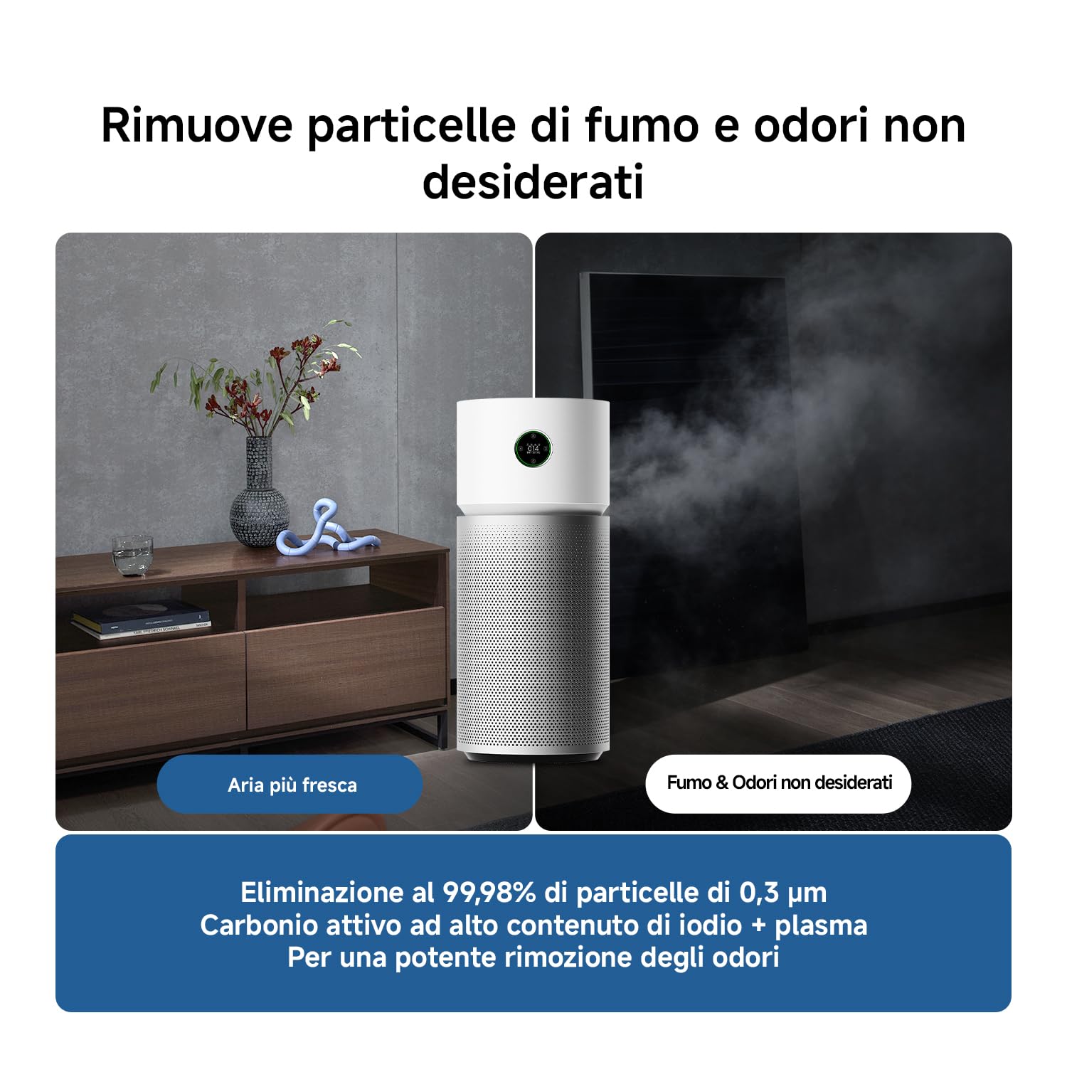 Xiaomi Smart Air Purifier Elite, purificatore d’aria H13 HEPA — immagine 11 di 16