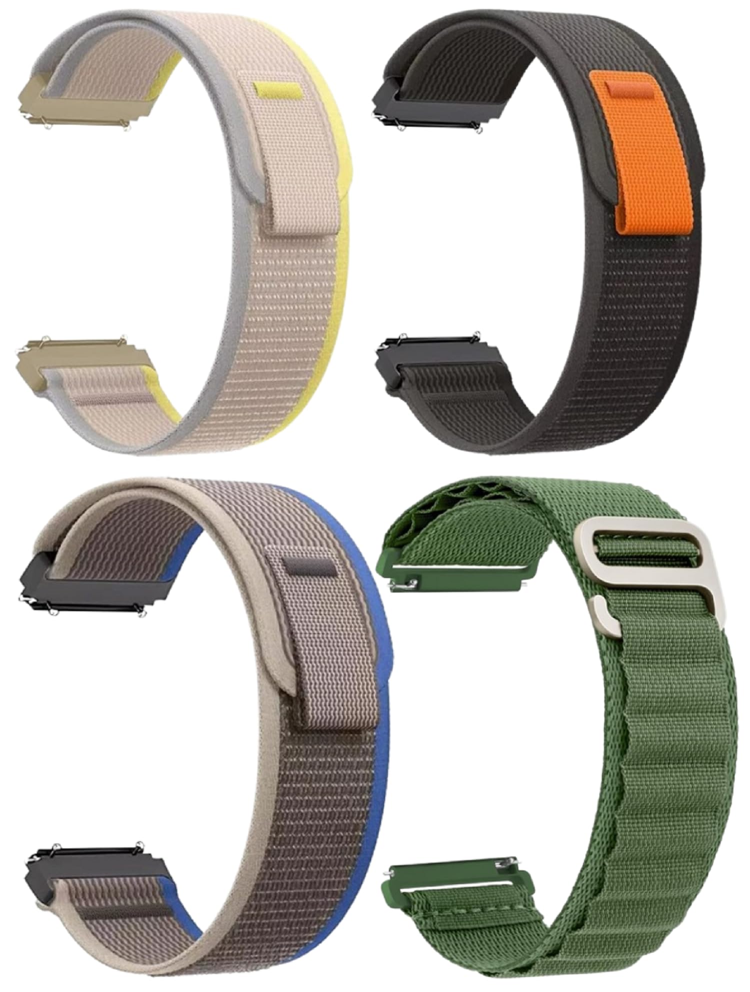 AMiRiTE ADS149 22MM Nylon Alpine G-Hook / Trail Velcro Loop Bands / Straps Compatible with Noise Colorfit Pulse 2 Max / Huawei GT2(46mm) / Honor Magic Watch 2(46mm) / Noise Pulse Go Buzz / Boat Flash / Xtend / Xtend Pro / Noise Colorfit Ultra Firebol (B0CT8SFVTF) Amazon Price History, Amazon Price Tracker