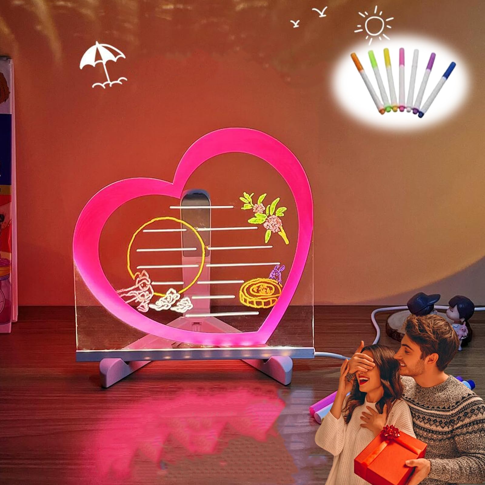 Pizarra Luminosa Pizarras Para NiÃ±os Alcampo Pizarra Led Niños