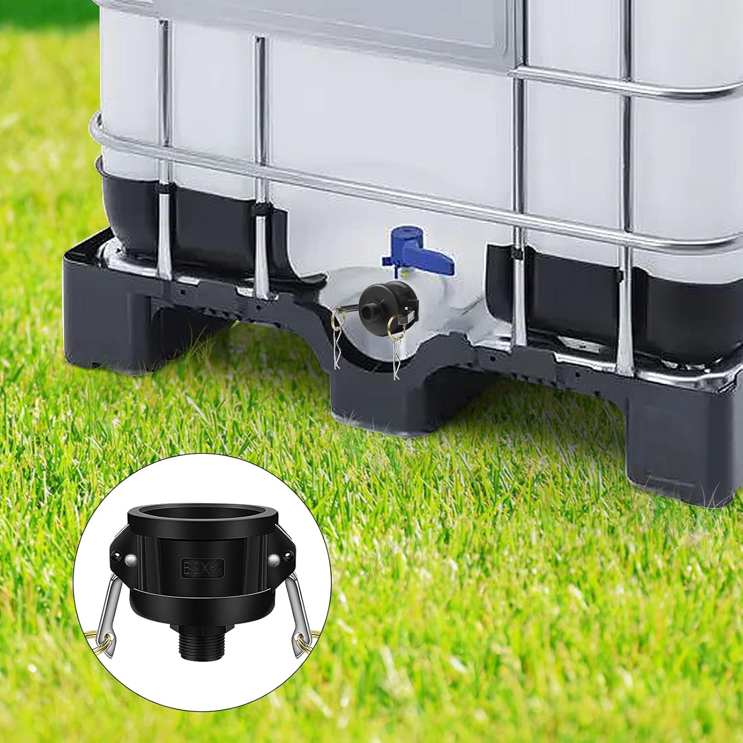 Buy 275 330 Gallon IBC Tote Adapters IBC Tote Fittings IBC Tote to