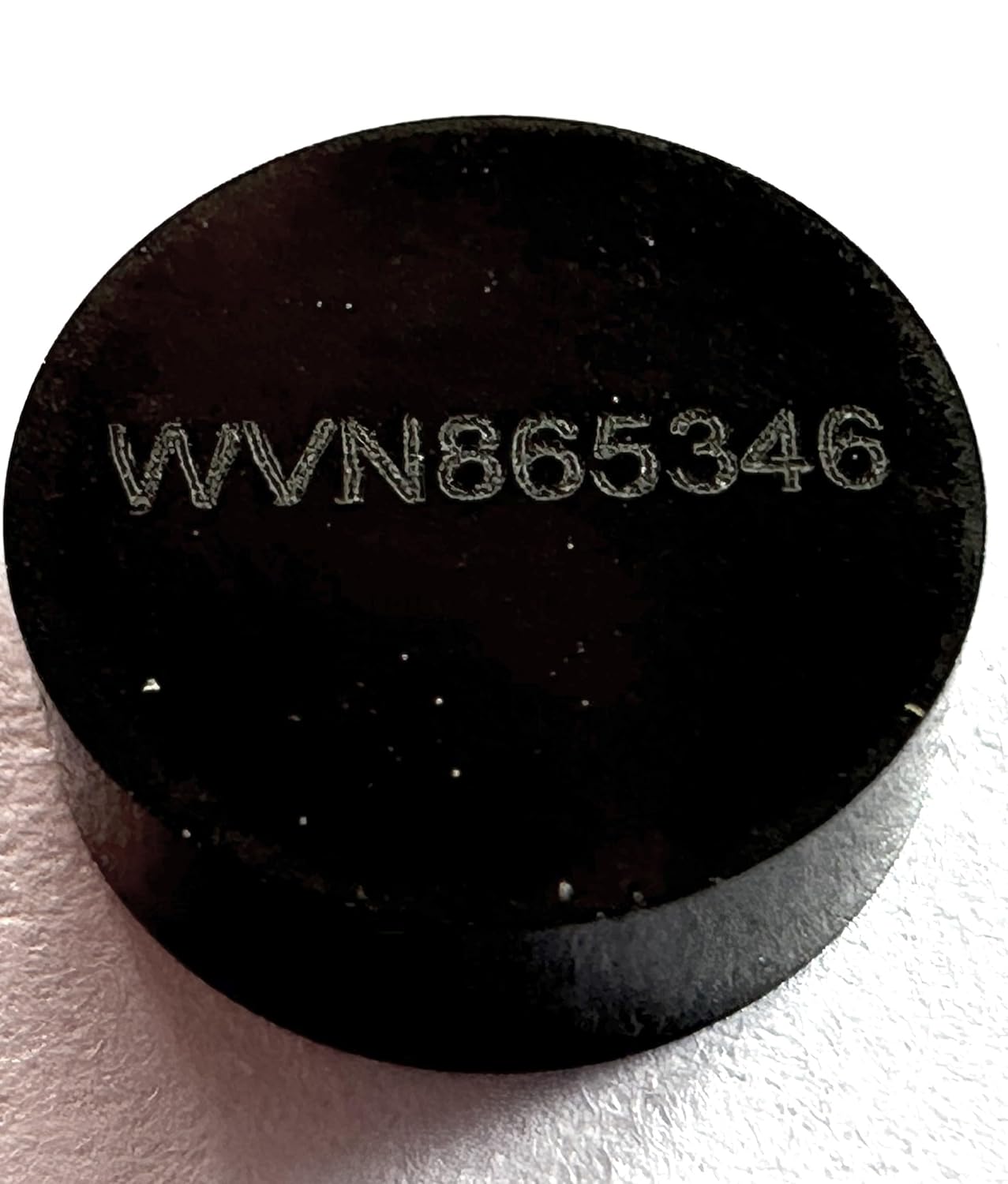 CBN Insert, 3/8 Round, 1/8 Thick - Double Sided, Edge Honed Sharp Uncoated - WVN865346