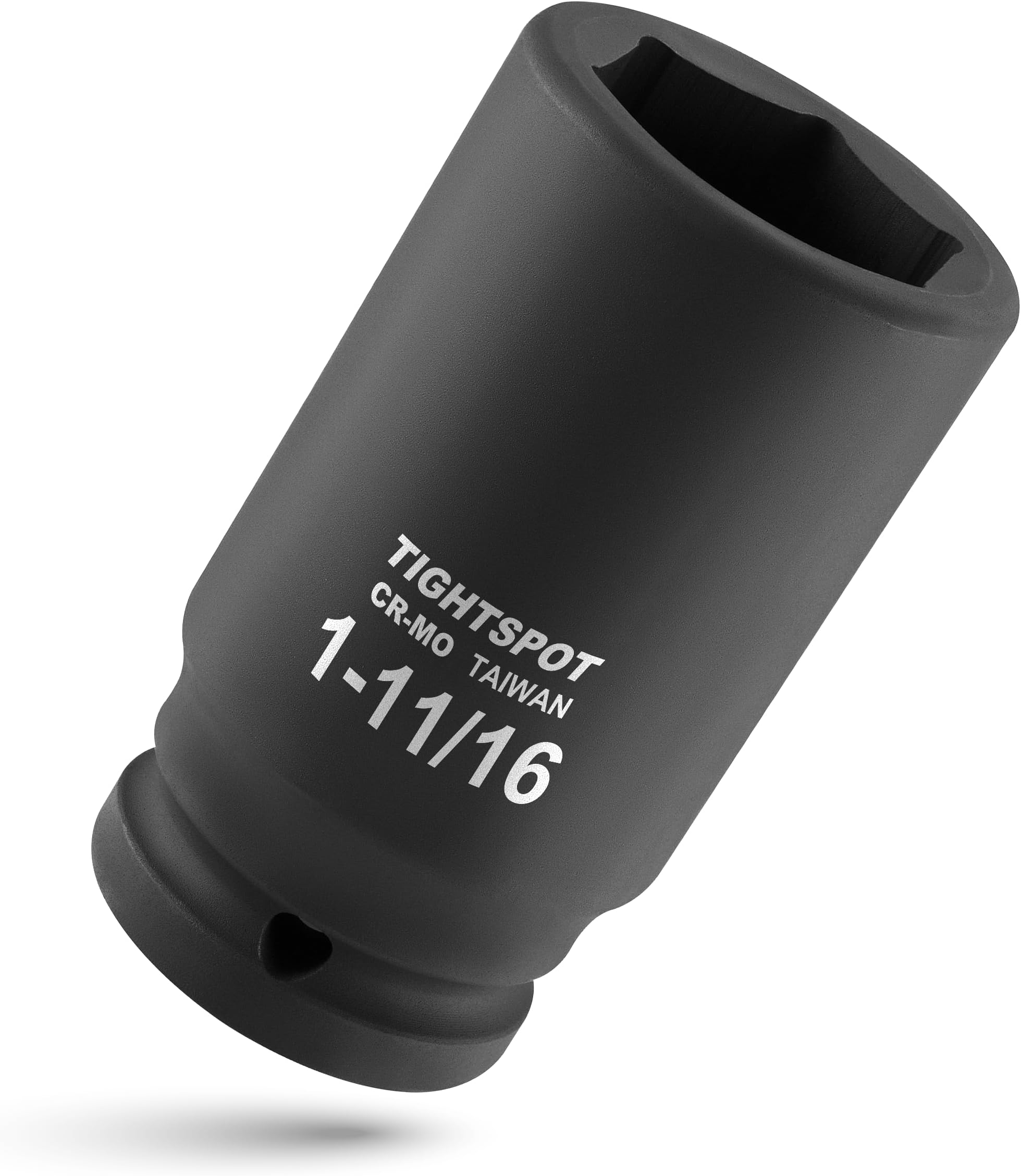 3/4" Drive 1-11/16 Inch SAE Deep Impact Socket Heavy Duty CR-MO Jumbo Socket 6 Point Automotive Truck and Heavy Equipment Repair