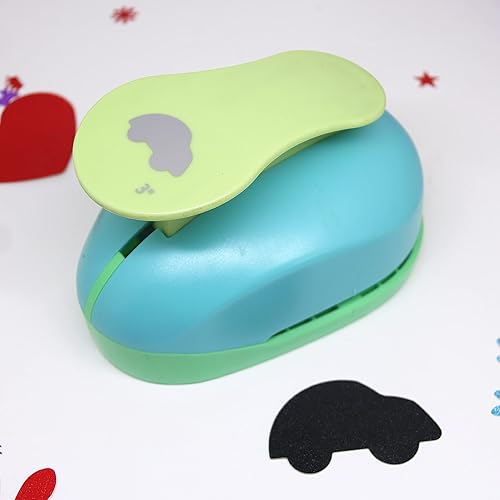 Miniatura 9 de CADY Crafts Punch - Punzones de papel de 3 pulgadas (5 flores)