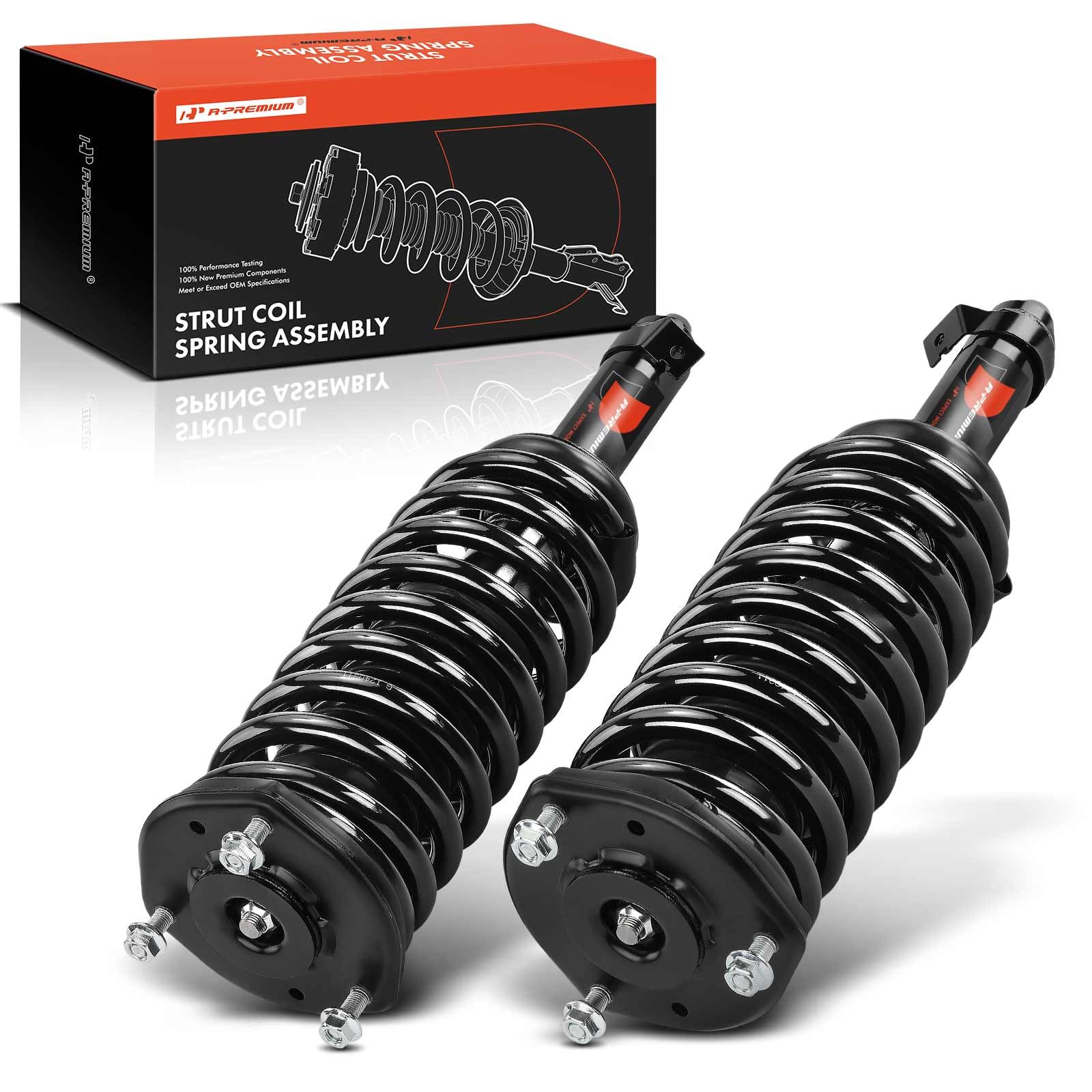 Photo 1 of A-Premium Front Pair (2) Complete Strut & Coil Spring Assembly Compatible with Lexus LS460 2009-2017 V8 4.6L Driver and Passenger Side, AWD, Replace# 1335899L, 1335899R
