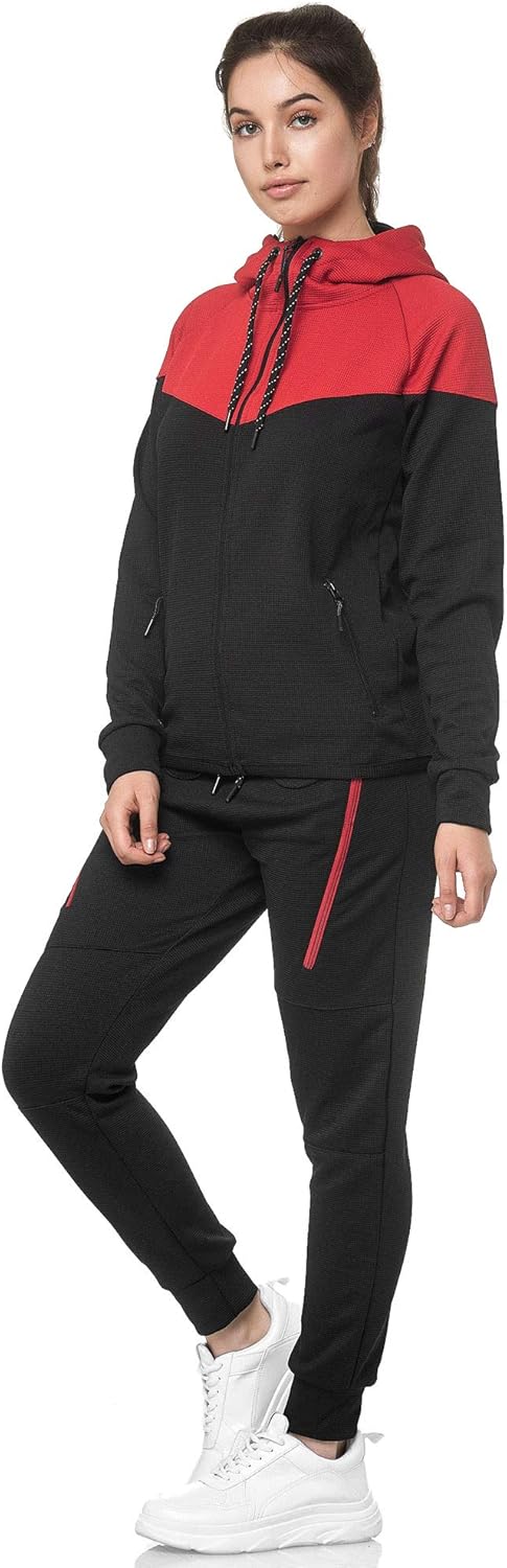 Violento dames joggingpak | katoen | trainingsjack met ritssluiting Violento dames joggingpak | katoen | trainingsjack met ritssluiting